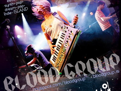 Concert electro-dance din Islanda. Trupa BloodGroup, live, in 13 februarie