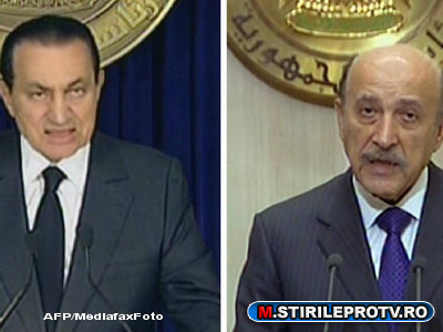 Hosni Mubarak si Omar Suleiman