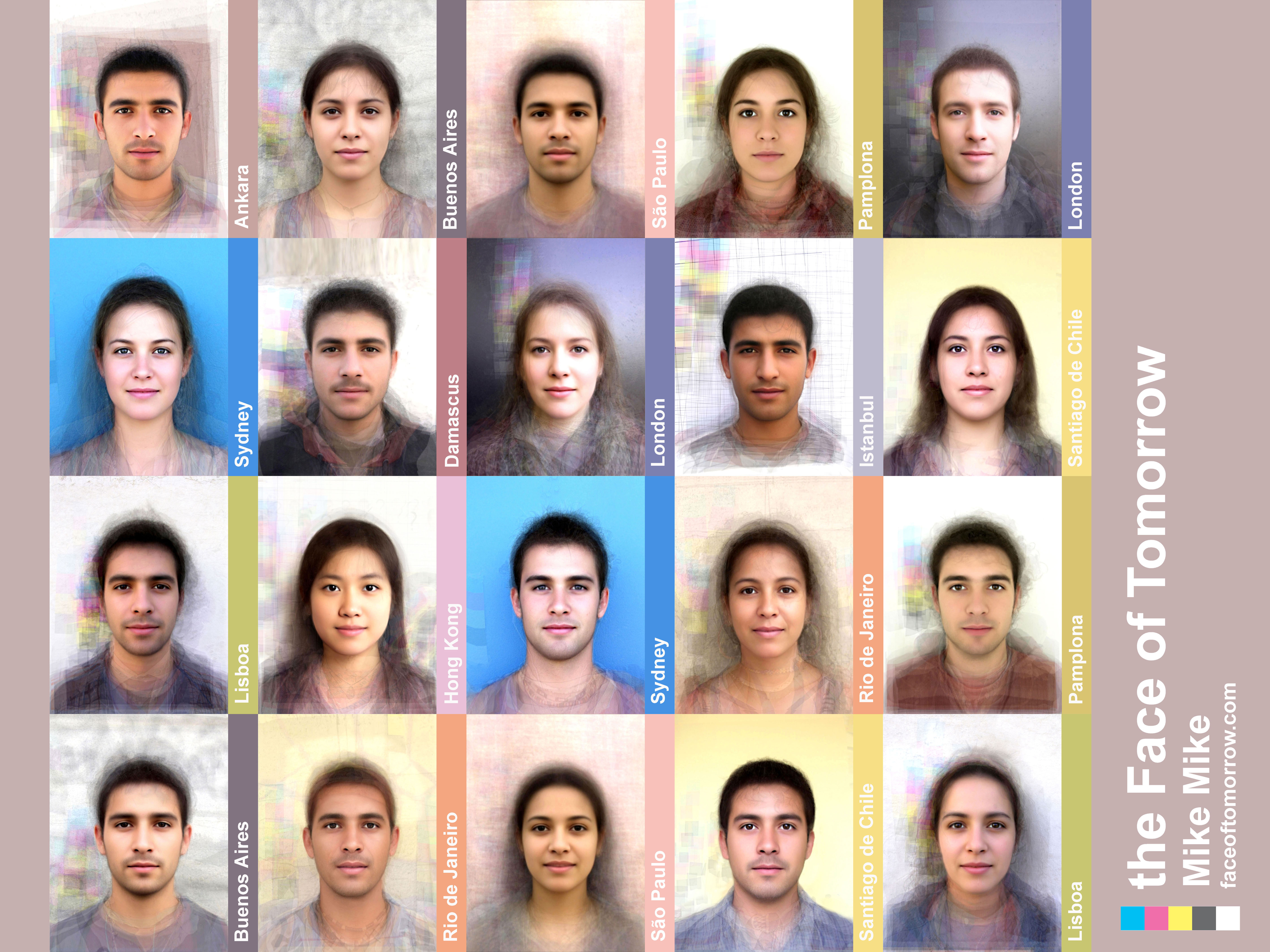 Cum va arata o frantuzoaica in 2100? Dar un grec? Iata feţele viitorului