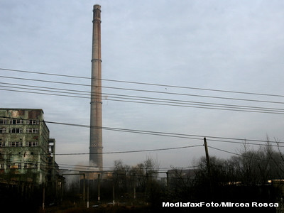 Vezi explozia turnului de 204 metri din Dej, al 2-lea ca inaltime din tara