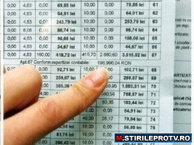 Intretinerea pe ianuarie este cu 50% mai mare