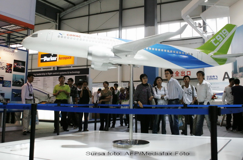 FOTO.China vrea sa doboare suprematia Boeing si Airbus cu un super-avion