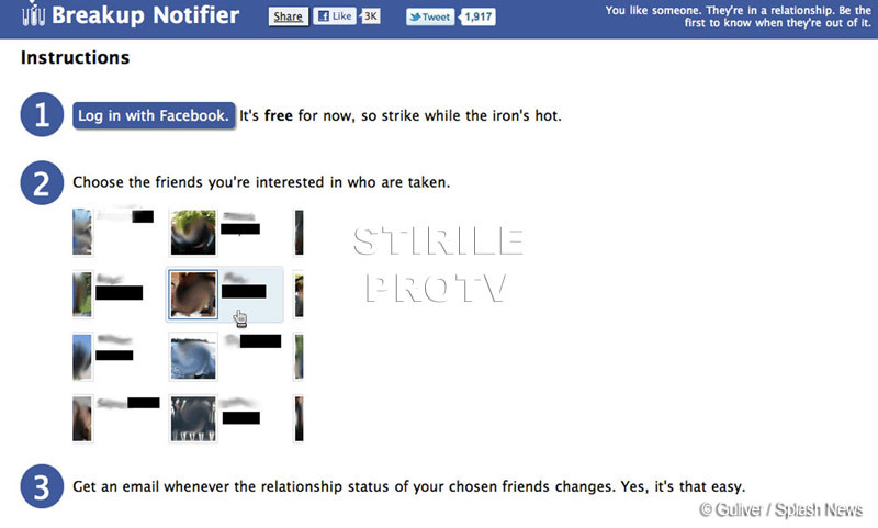Urmareste relatiile prietenilor de pe Facebook cu o noua aplicatie