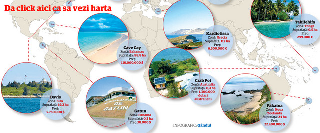 Patru romani si-au cumparat proprietati pe insule exotice