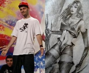 VIDEO/FOTO Robo, un baiat talentat la dans, dar si la desen. Vezi desenele