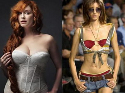 Anorexice vs rubensiene. Ce silueta preferi?