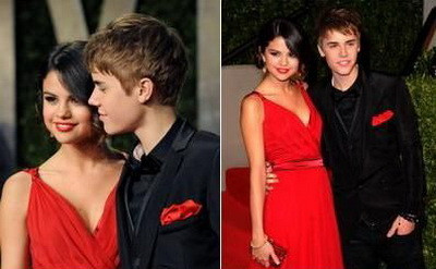 Selena Gomez si Justin Bieber, asortati in noaptea Oscarurilor. FOTO
