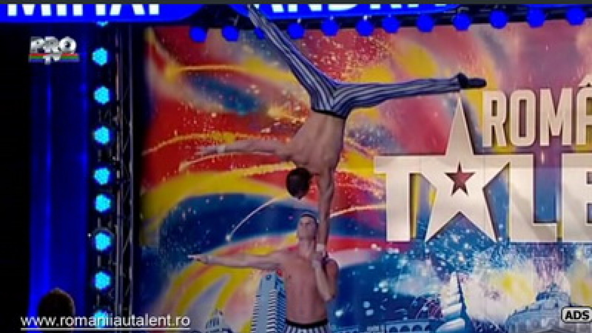 Dan si Constantin, acrobatii "maini in maini" de la "Romanii au talent"