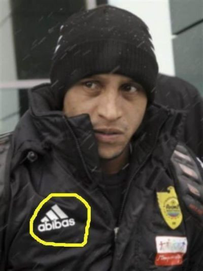 Poza saptamanii: Roberto Carlos, imbracat cu geaca ABIBAS la Anji :))