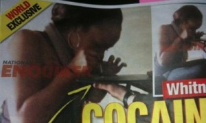 Fiica lui Whitney Houston, fotografiata prizand cocaina. FOTO