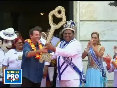 VIDEO. Regele Momo a lansat, oficial, nebunia carnavalului din Brazilia