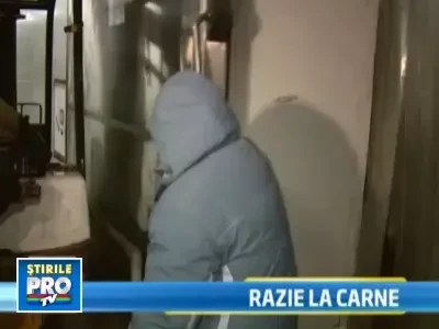 Carne de 4 milioane de euro, confiscata de Garda dintr-un depozit