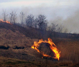 Dealurile din Vestem au luat "foc". Obicei pagan, pastrat de sute de ani