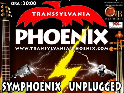 Concert Phoenix la Bucuresti. "Symphoenix unplugged", pe 29 martie