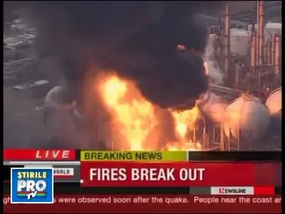 VIDEO. Iadul pe Pamant langa Japonia. O centrala nucleara in flacari