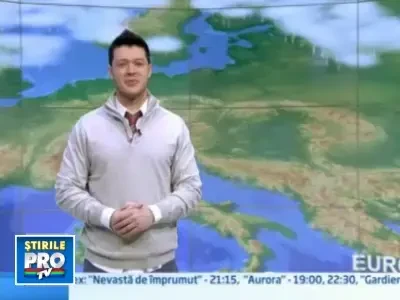 Astazi cel mai cald este in vestul tarii. Marti, temperaturi de 20 de grade