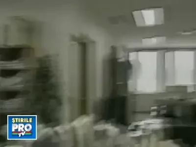 Cutremurul, surprins in interiorul cladirilor