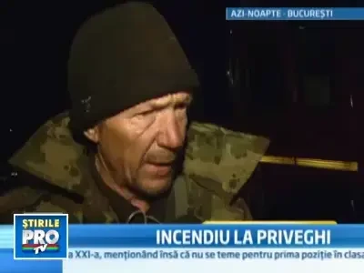Incendiu la priveghi. Cat pe ce sa moara langa sicriul mamei