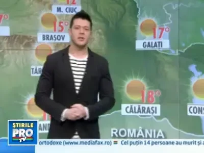 Temperaturi de pana la 21 de grade pana miercuri