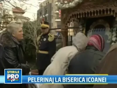 1.000 de oameni in pelerinaj la Biserica Icoanei in Duminica Ortodoxiei