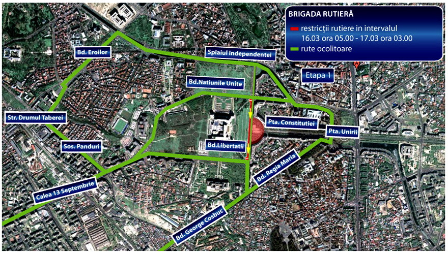 Protestul sindicatelor s-a incheiat prematur. Motiunea abia incepuse