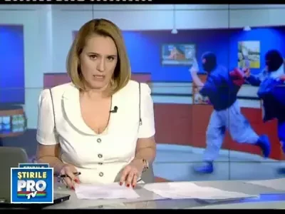 VIDEO NEMAIVAZUT! Jaful in 60 de secunde, la o banca din Cluj