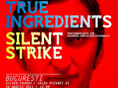 Silent Strike & True Ingredients (UK) LIVE la Bucuresti, Cluj si Alba-Iulia