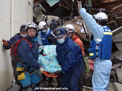Echipa de salvatori din Japonia