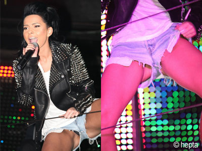 Fara inhibitii. Inna le-a aratat totul francezilor. FOTO