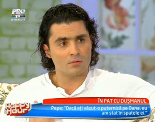 Pepe: Am dovezi ca Oana m-a inselat cu Tudy