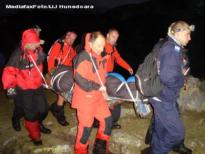 Ghinion pentru un alpinist strain. Si-a frant piciorul in timp ce urca in masivul Piatra Craiului