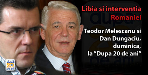 Dupa 20 de ani: Romania si conflictul din Libia