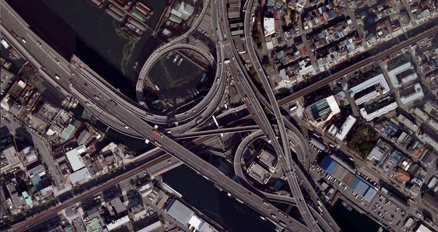 Cele mai spectaculoase noduri rutiere si intersectii din lume. GALERIE FOTO