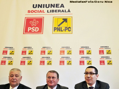 USL nu va participa in Parlament la asumarea raspunderii Guvernului