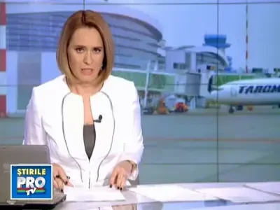 Un avion Boeing al Tarom, intors din drum cu probleme tehnice