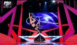 Finala "Romanii au talent": Medea si dansul la bara