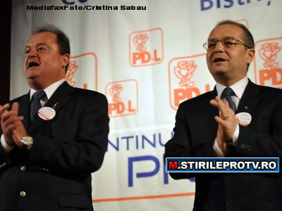 Numaratoare inversa pentru Boc si Blaga. Cine va castiga sefia PDL