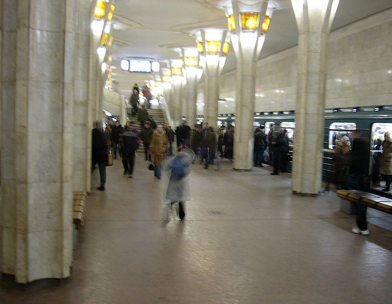 IMAGINI de la metroul din Belarus chiar inainte de atentatul de marti