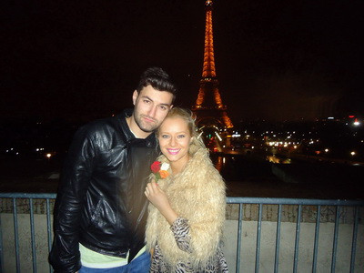 Laura Cosoi si Smiley, weekend romantic la Paris