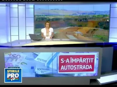 7,3 mil € pe un km de autostrada. Licitatia pentru 4 tronsoane, incheiata