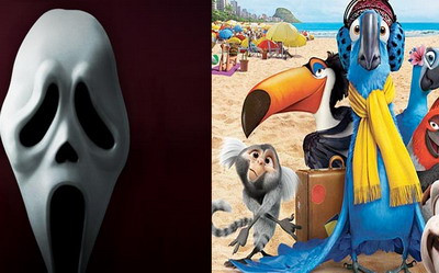 Batalie intre Rio si Scream in Box Office: vezi aici programul din cinema!