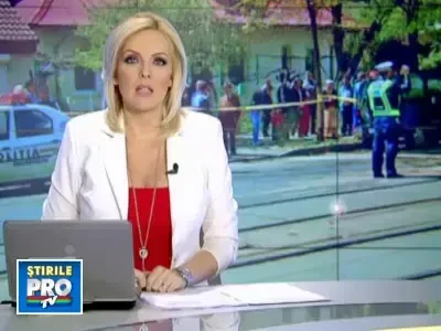 Masina de politie izbita in plin de o soferita, in Capitala