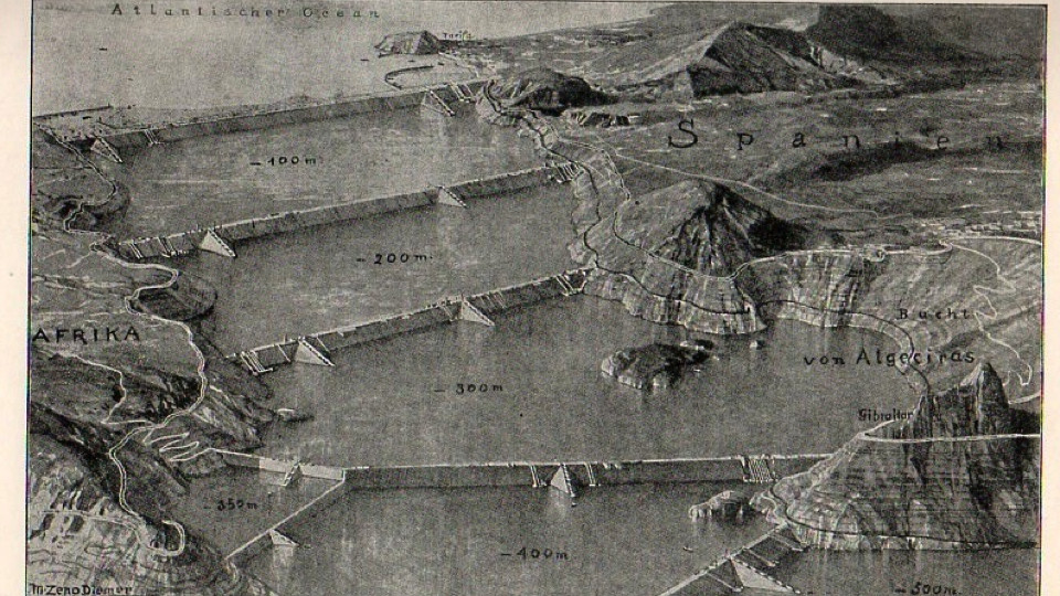 Vom seca Marea Mediterana si vom crea Atlantropa - planuri din 1920