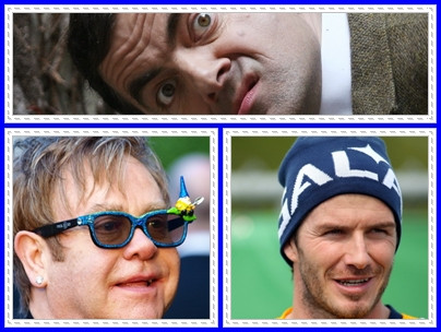 Beckham, Elton John si Mr. Bean - invitati speciali la nunta regala