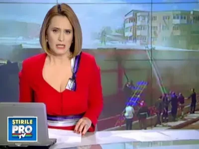 Un incendiu puternic a mistuit un supermarket din Calarasi. VIDEO