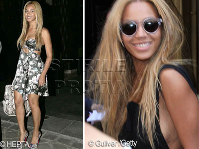 Beyonce a slabit, dar si-a pastrat formele. Presa: Si-a pus silicoane. FOTO