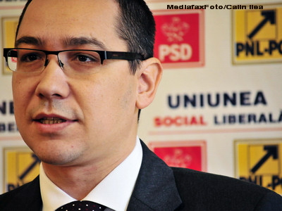 Victor Ponta il prefera pe Vasile Blaga la conducerea PDL