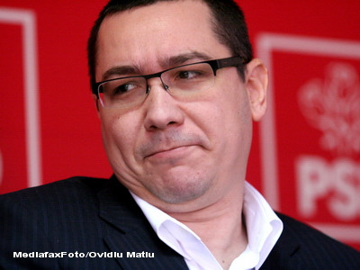Ponta: Basescu cauta dupa sticle pe jos cand am vorbit la Cotroceni
