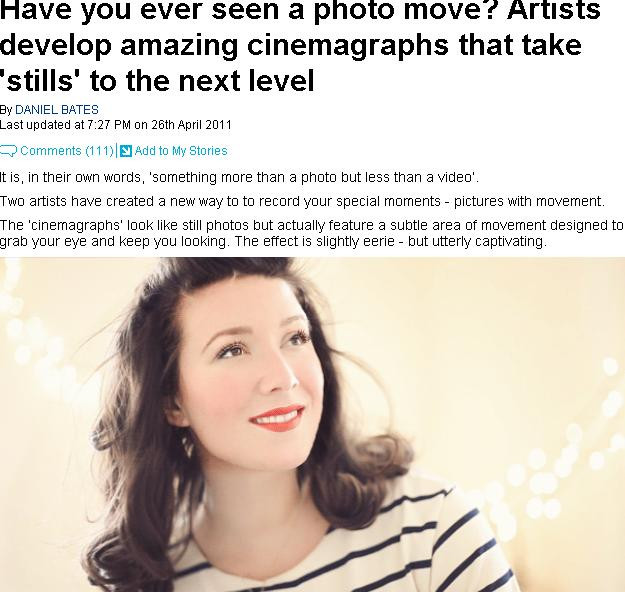 Pozele "miscatoare". Imaginile care vor revolutiona arta fotografica