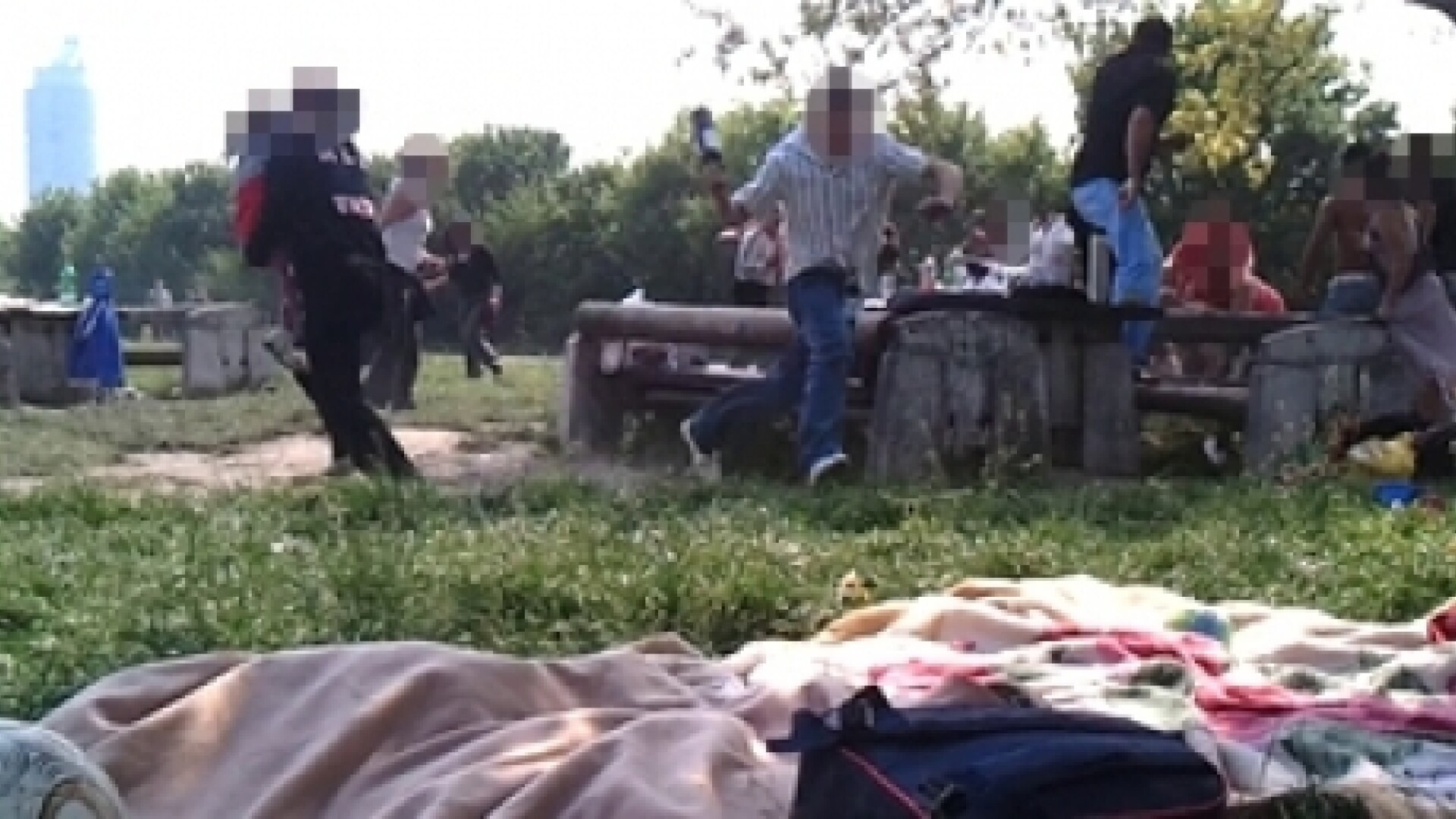 Romanii, regii gratarelor, s-au luat la bataie in Viena. Austriecii, socati